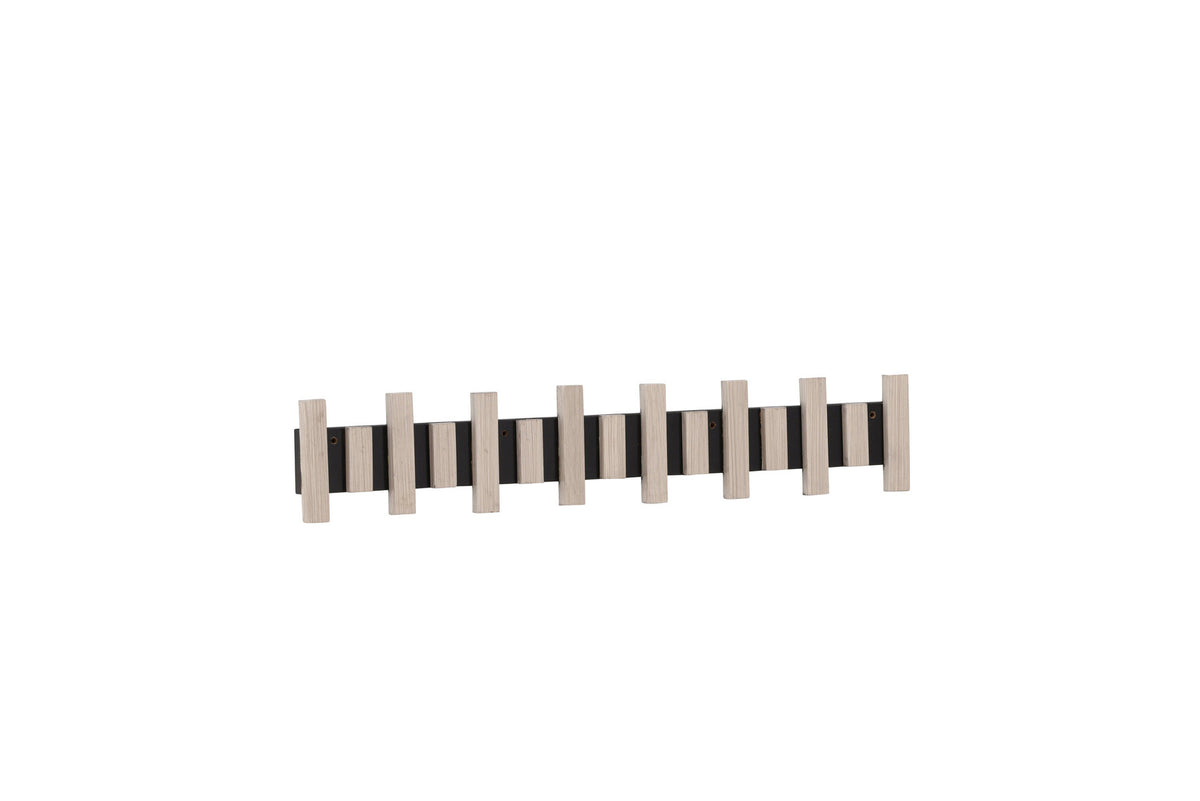 Nimes Hänger in Schwarz/ Weisswäsche präsentiert im Onlineshop von KAQTU Design AG. Kleiderbügler ist von Venture Home