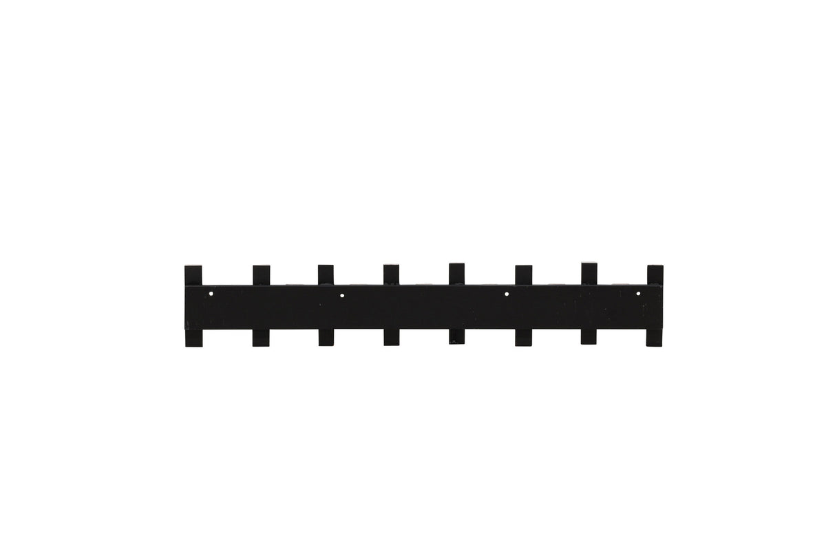 Nimes Hänger in Schwarz/ Weisswäsche präsentiert im Onlineshop von KAQTU Design AG. Kleiderbügler ist von Venture Home