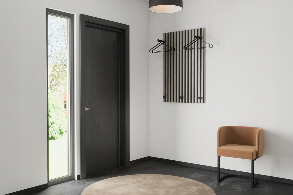 Nimes Hänger in Schwarz präsentiert im Onlineshop von KAQTU Design AG. Kleiderbügler ist von Venture Home