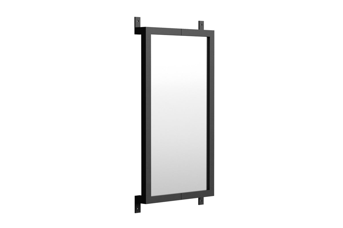 Nimes Spiegel in Schwarz präsentiert im Onlineshop von KAQTU Design AG. Spiegel ist von Venture Home