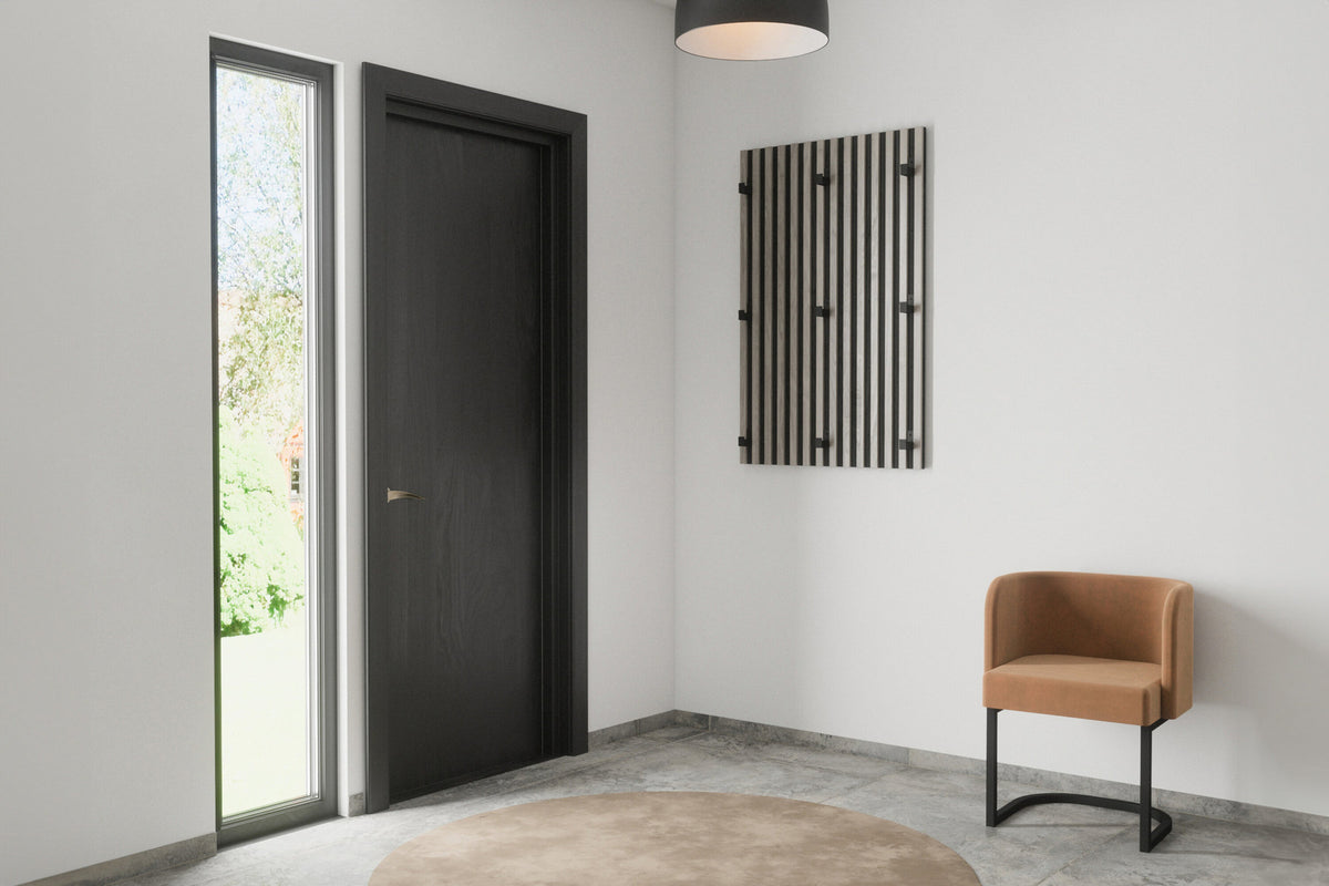 Nimes Industrial Wall in Schwarz/ Weisswäsche präsentiert im Onlineshop von KAQTU Design AG. Wandregal ist von Venture Home