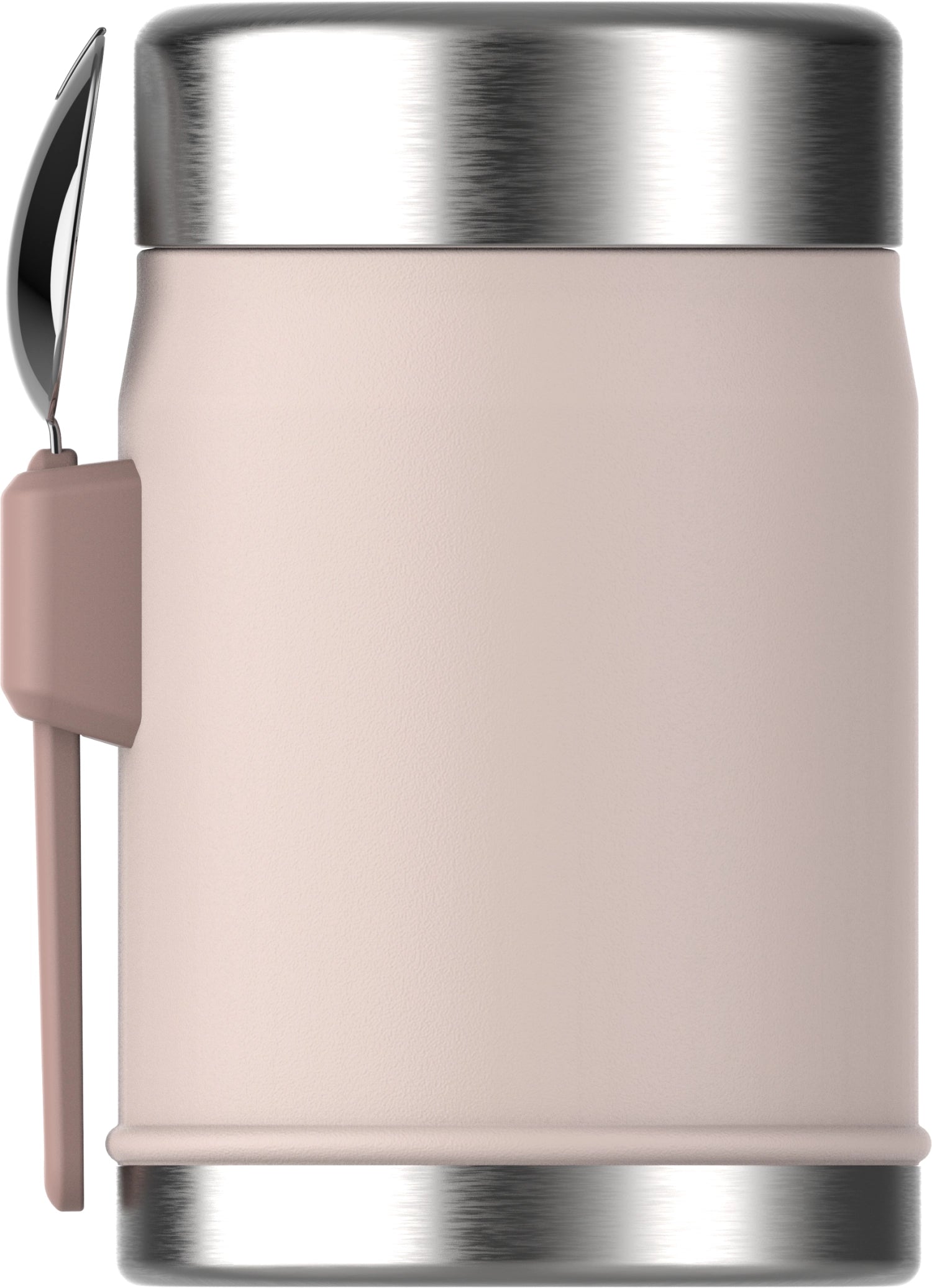 Barattolo alimentare leggendario + spork 0.4L Rose Quartz