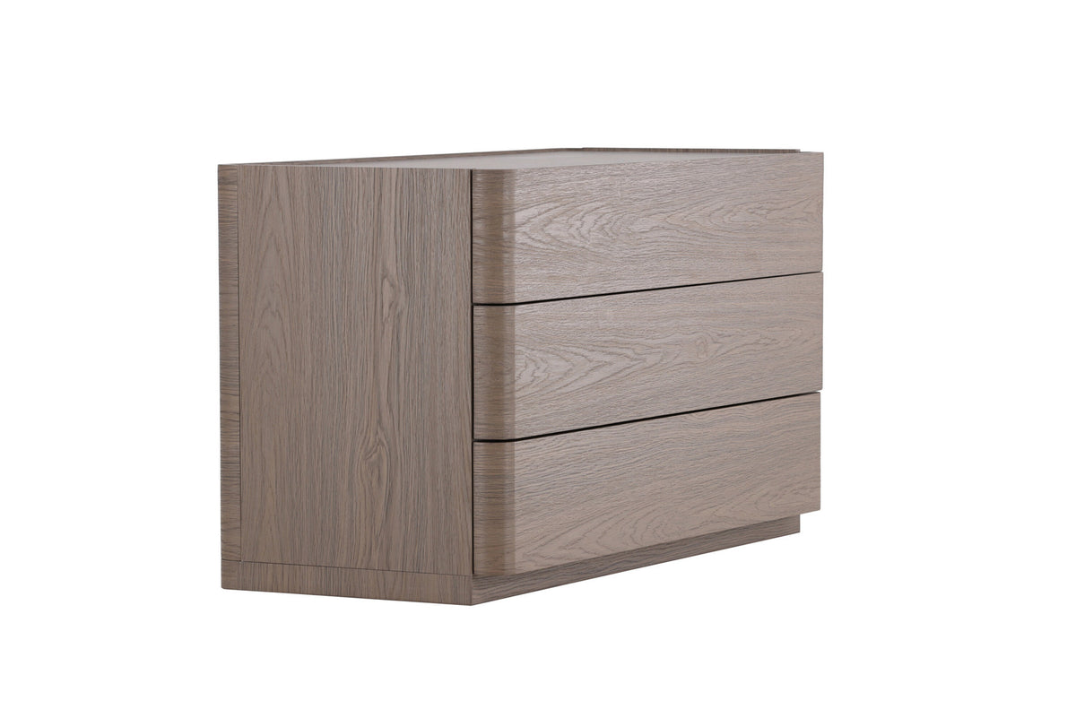 Noble Nachttisch in Mocca präsentiert im Onlineshop von KAQTU Design AG. Korpus ist von Venture Home