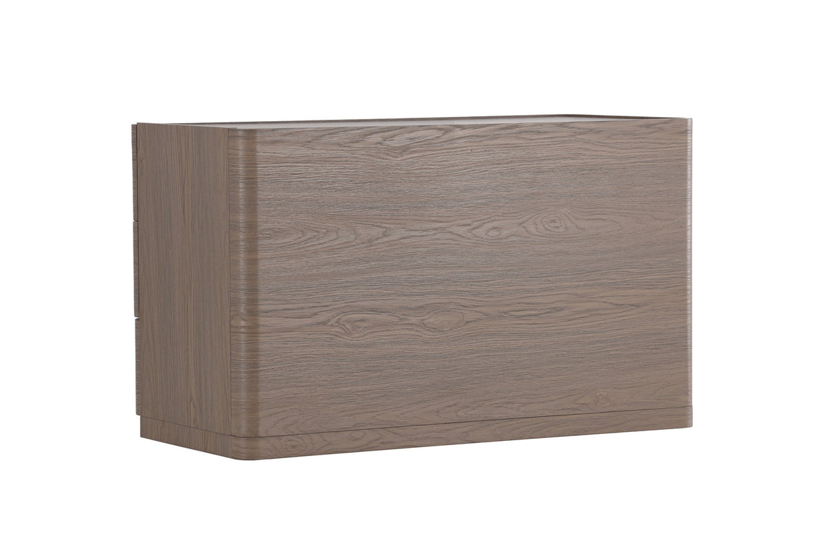 Noble Nachttisch in Mocca präsentiert im Onlineshop von KAQTU Design AG. Korpus ist von Venture Home