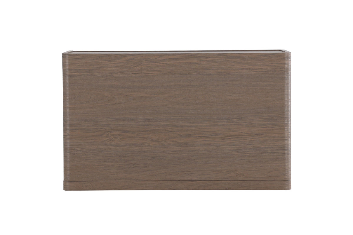 Noble Nachttisch in Mocca präsentiert im Onlineshop von KAQTU Design AG. Korpus ist von Venture Home