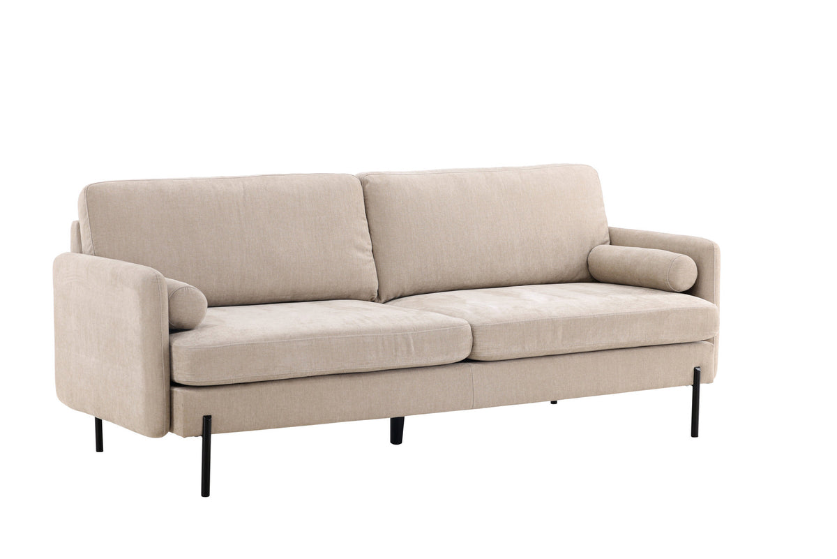 Antibes 3 Sitzer Sofa in Beige präsentiert im Onlineshop von KAQTU Design AG. 2er Sofa ist von Venture Home