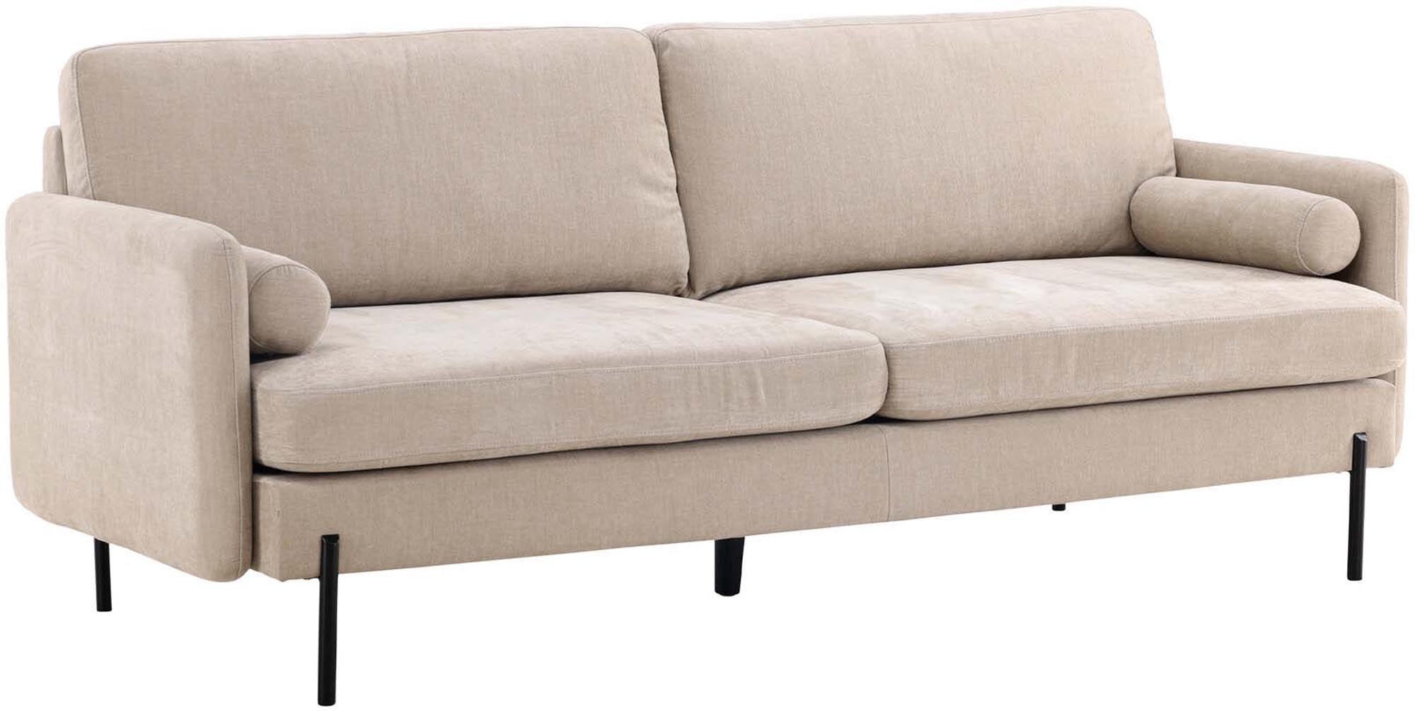 Entdecken Sie das Antibes 3-Sitzer-Sofa von Venture Home – ein elegantes, minimalistisches Möbelstück, das Stil und Komfort vereint.
