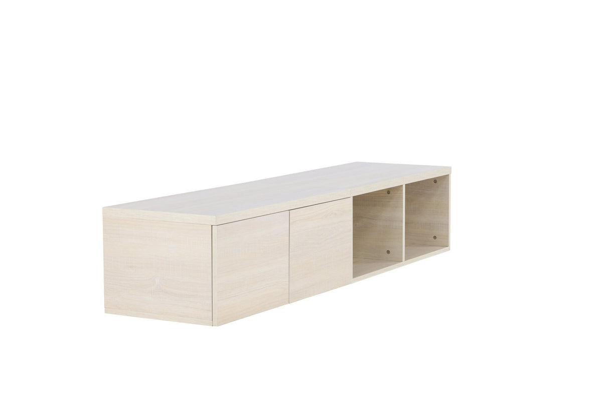 Nomi TV-Sideboard in Whitewash präsentiert im Onlineshop von KAQTU Design AG. TV-Möbel ist von Venture Home
