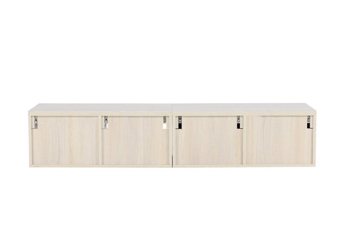 Nomi TV-Sideboard in Whitewash präsentiert im Onlineshop von KAQTU Design AG. TV-Möbel ist von Venture Home