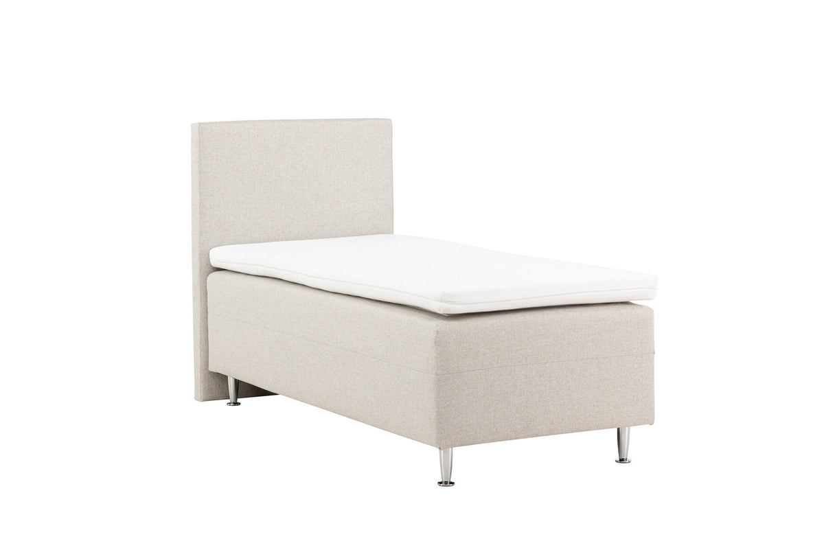 Bett Mesa in Beige präsentiert im Onlineshop von KAQTU Design AG. Bett ist von Venture Home