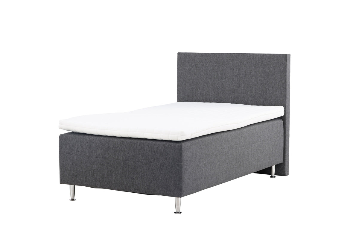 Bett Mesa in Dunkelgrau präsentiert im Onlineshop von KAQTU Design AG. Bett ist von Venture Home