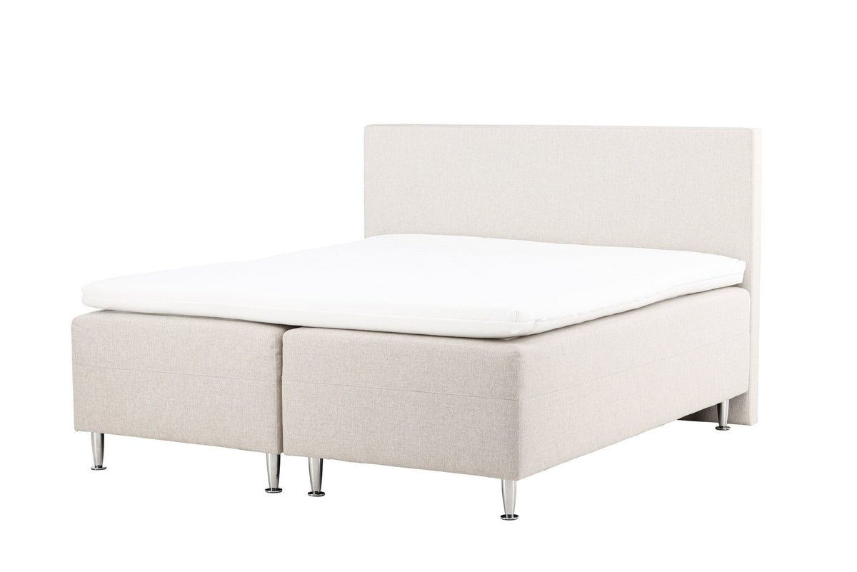 Bett Mesa in Beige präsentiert im Onlineshop von KAQTU Design AG. Bett ist von Venture Home