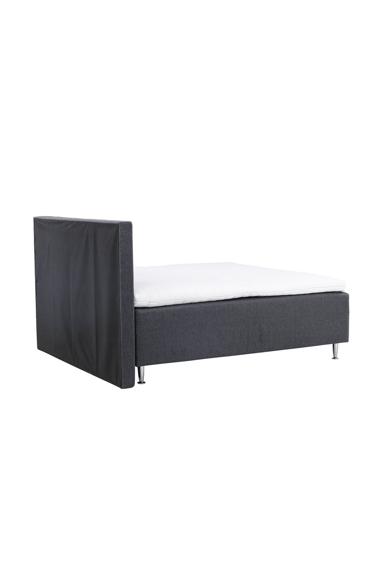 Bett Mesa in Dunkelgrau präsentiert im Onlineshop von KAQTU Design AG. Bett ist von Venture Home