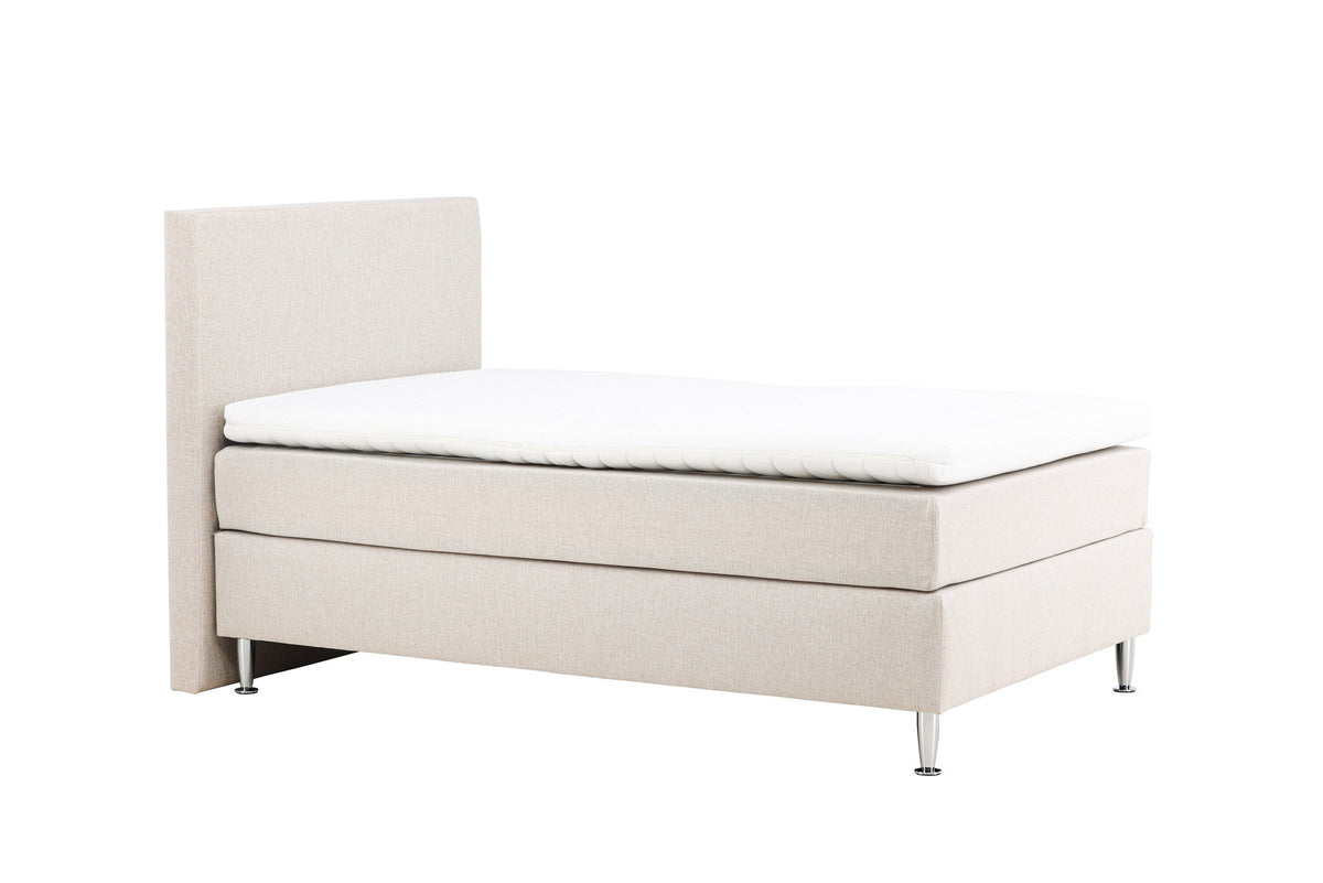 Bett Toledo in Beige präsentiert im Onlineshop von KAQTU Design AG. Bett ist von Venture Home