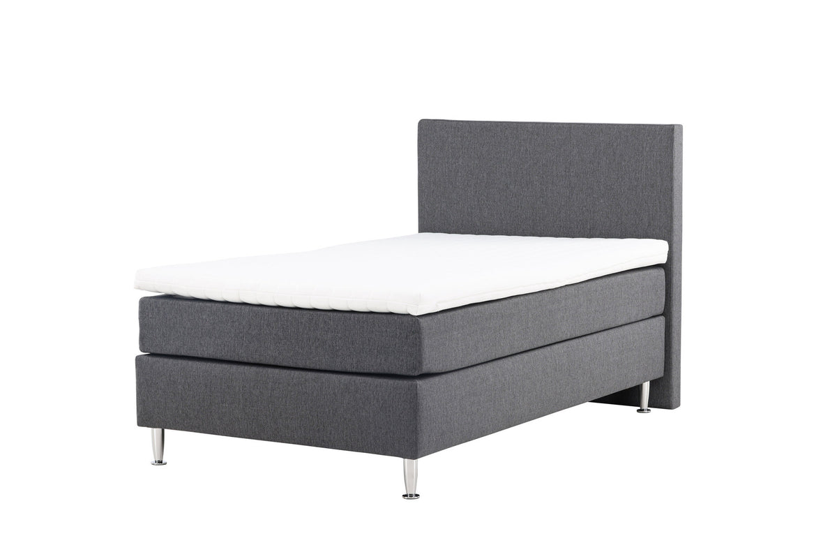 Bett Toledo in Dunkelgrau präsentiert im Onlineshop von KAQTU Design AG. Bett ist von Venture Home
