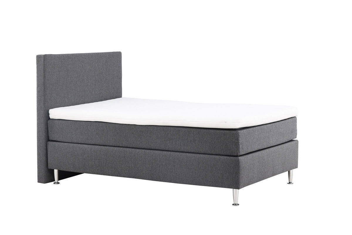 Bett Toledo in Dunkelgrau präsentiert im Onlineshop von KAQTU Design AG. Bett ist von Venture Home