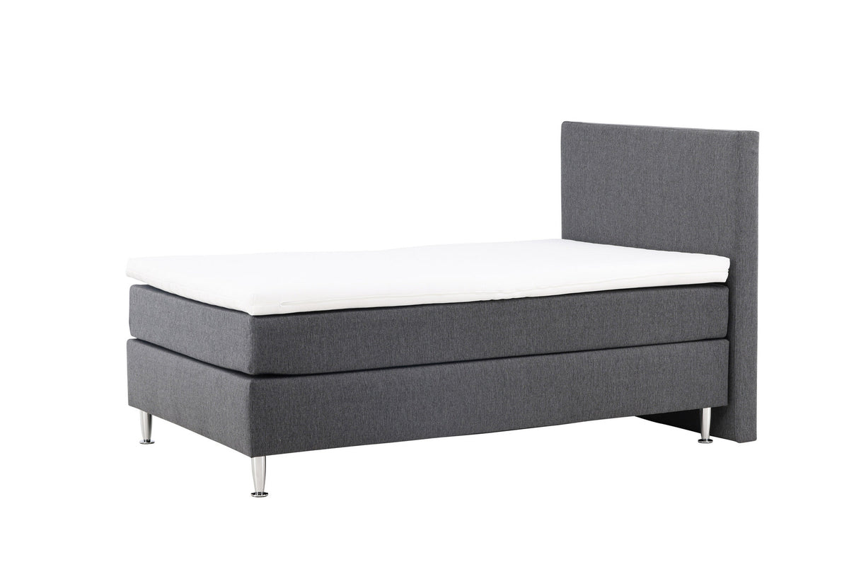 Bett Toledo in Dunkelgrau präsentiert im Onlineshop von KAQTU Design AG. Bett ist von Venture Home