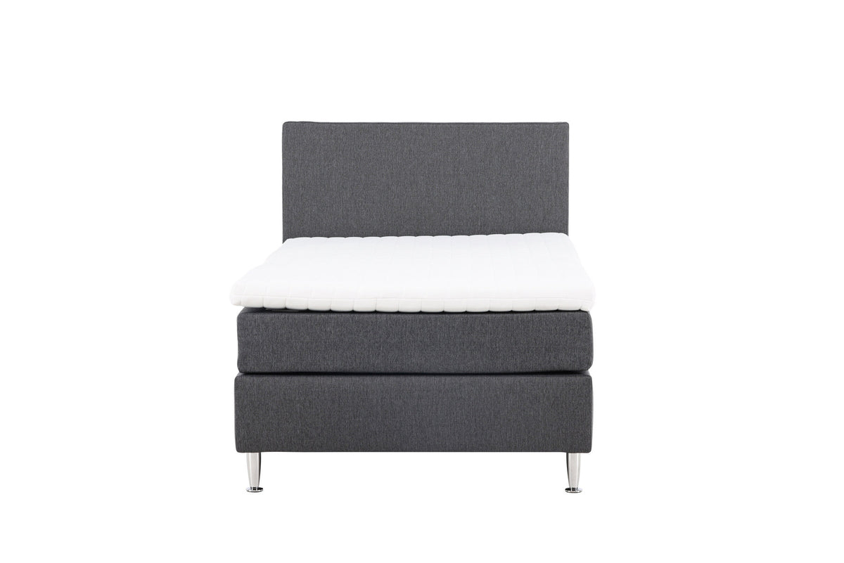 Bett Toledo in Dunkelgrau präsentiert im Onlineshop von KAQTU Design AG. Bett ist von Venture Home