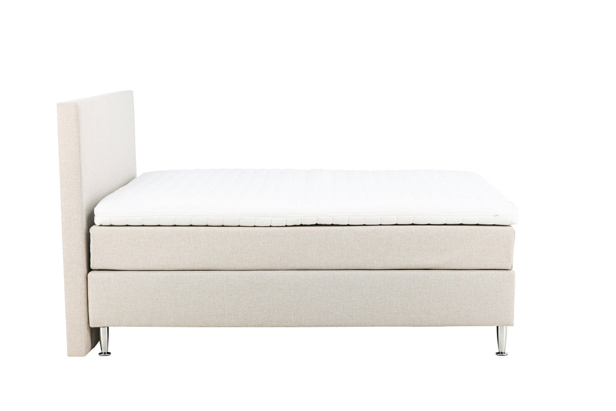 Bett Toledo in Beige präsentiert im Onlineshop von KAQTU Design AG. Bett ist von Venture Home