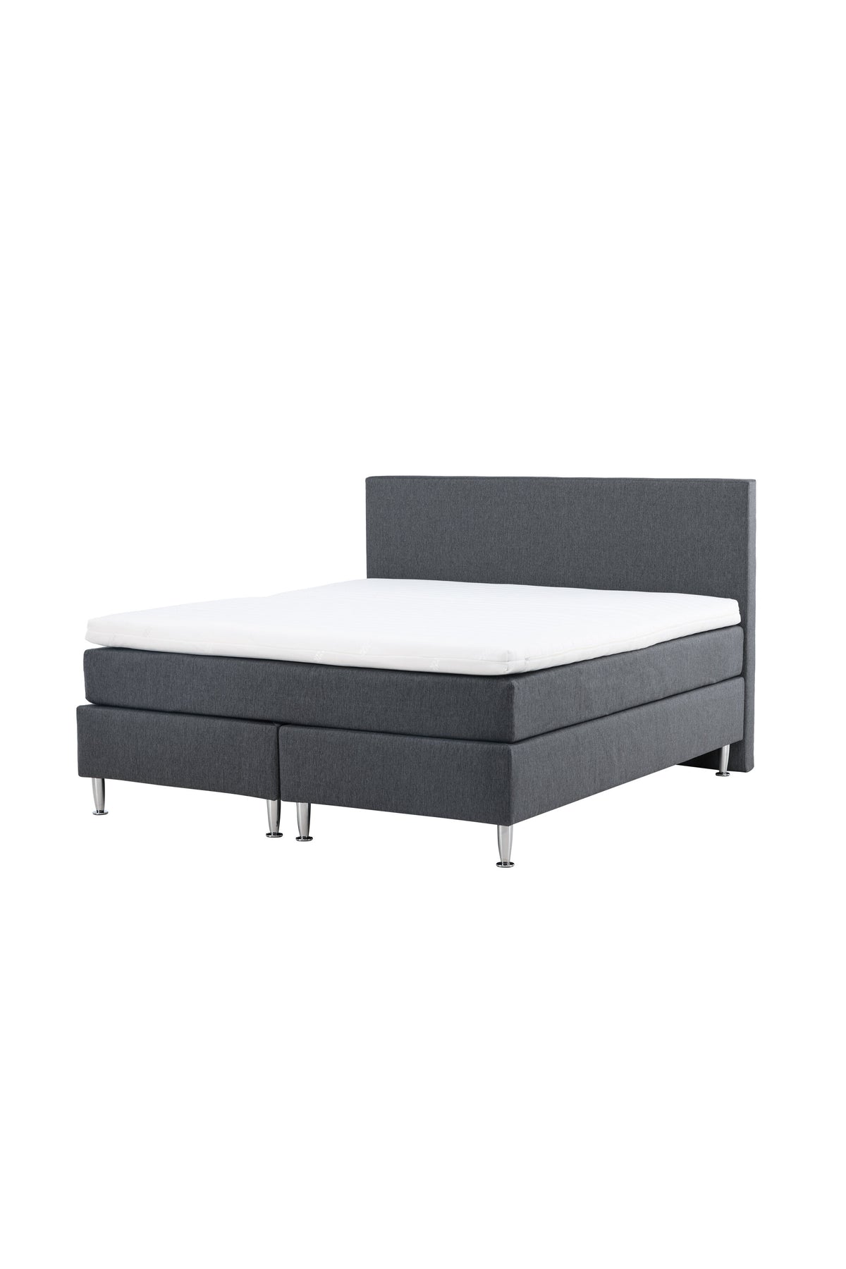 Bett Toledo in Dunkelgrau präsentiert im Onlineshop von KAQTU Design AG. Bett ist von Venture Home