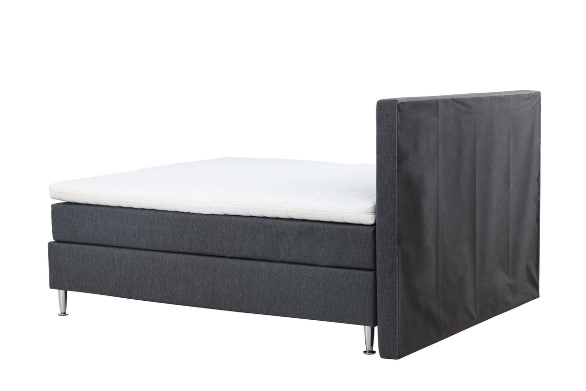 Bett Toledo in Dunkelgrau präsentiert im Onlineshop von KAQTU Design AG. Bett ist von Venture Home