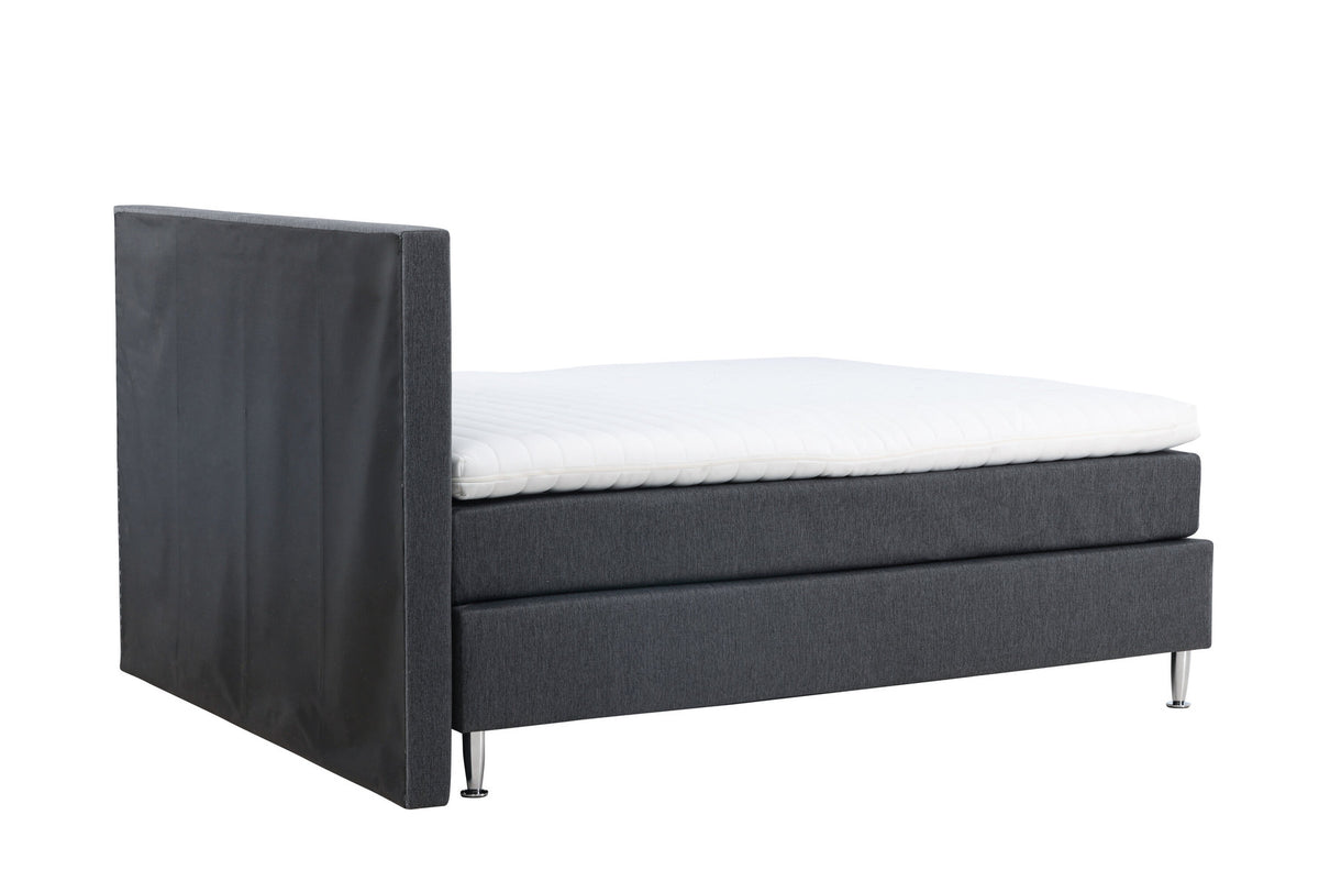 Bett Toledo in Dunkelgrau präsentiert im Onlineshop von KAQTU Design AG. Bett ist von Venture Home