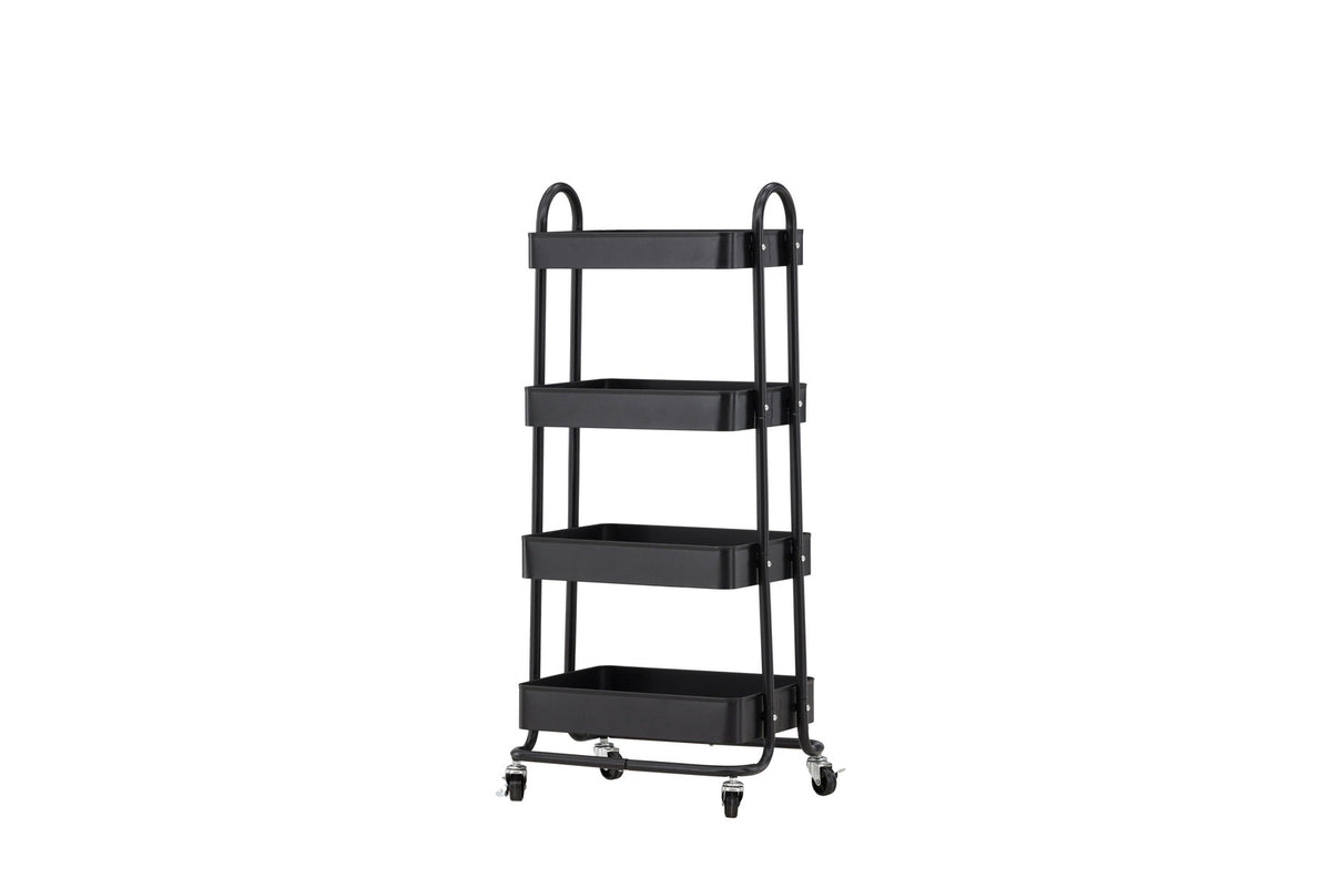 Manaus Kommode in Schwarz präsentiert im Onlineshop von KAQTU Design AG. Servierwagen ist von Venture Home