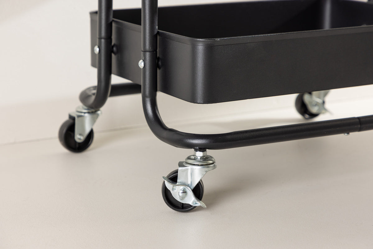 Manaus Kommode in Schwarz präsentiert im Onlineshop von KAQTU Design AG. Servierwagen ist von Venture Home