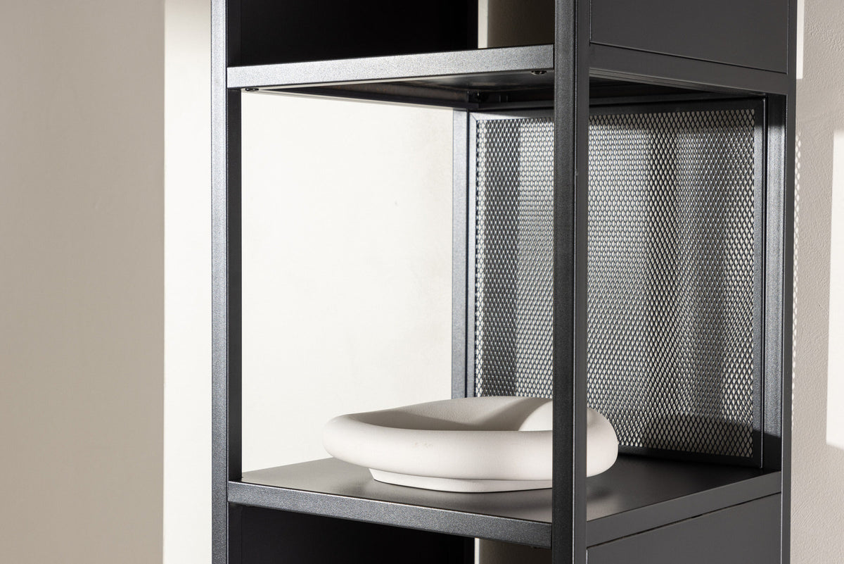 Buenos Aires Regal in Schwarz präsentiert im Onlineshop von KAQTU Design AG. Standregal ist von Venture Home