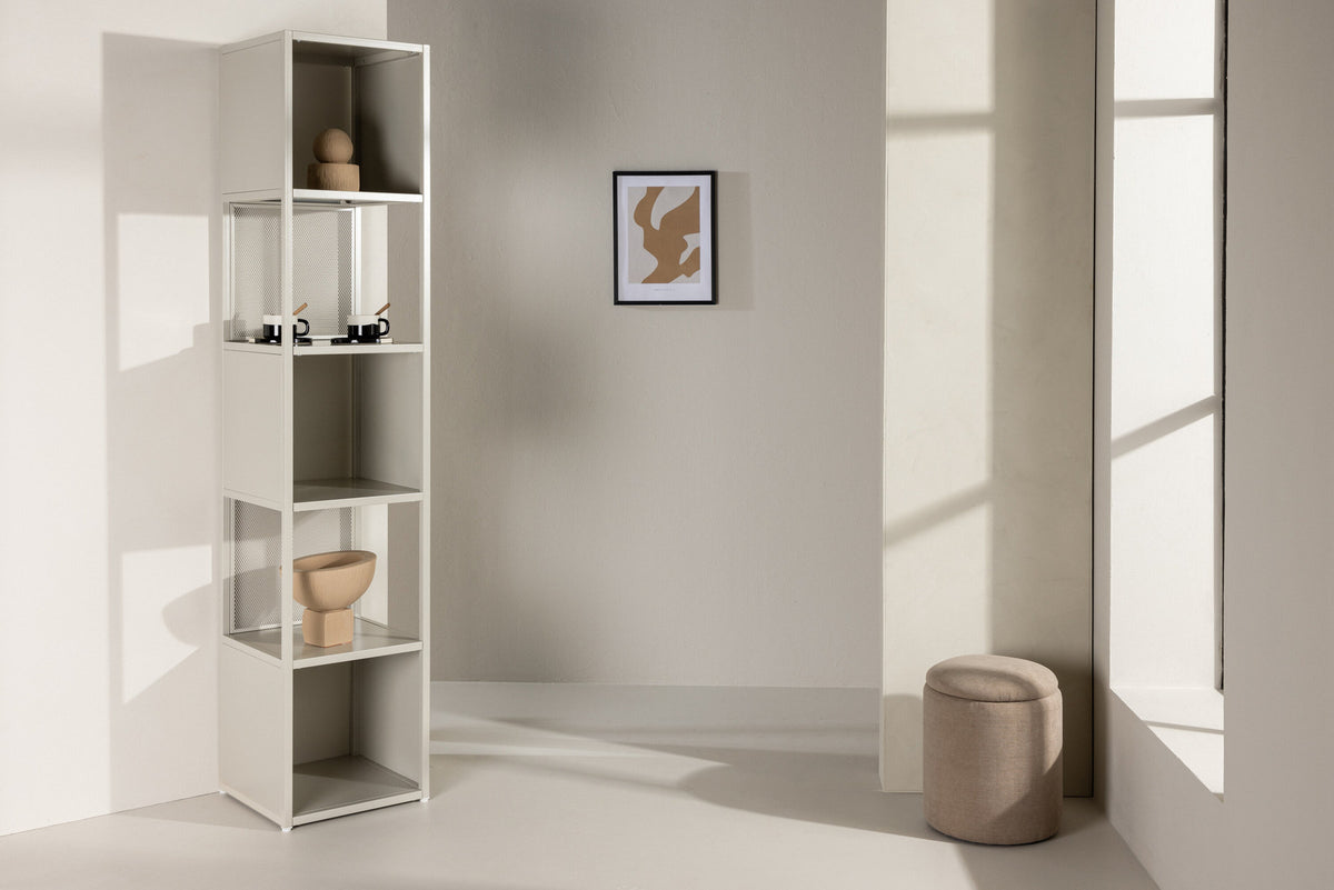 Buenos Aires Regal in Beige präsentiert im Onlineshop von KAQTU Design AG. Standregal ist von Venture Home