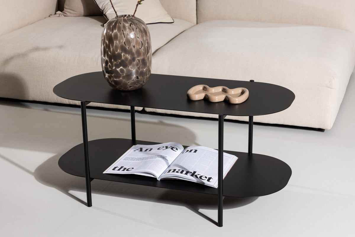 Recife Sofatisch in Schwarz präsentiert im Onlineshop von KAQTU Design AG. Beistelltisch ist von Venture Home