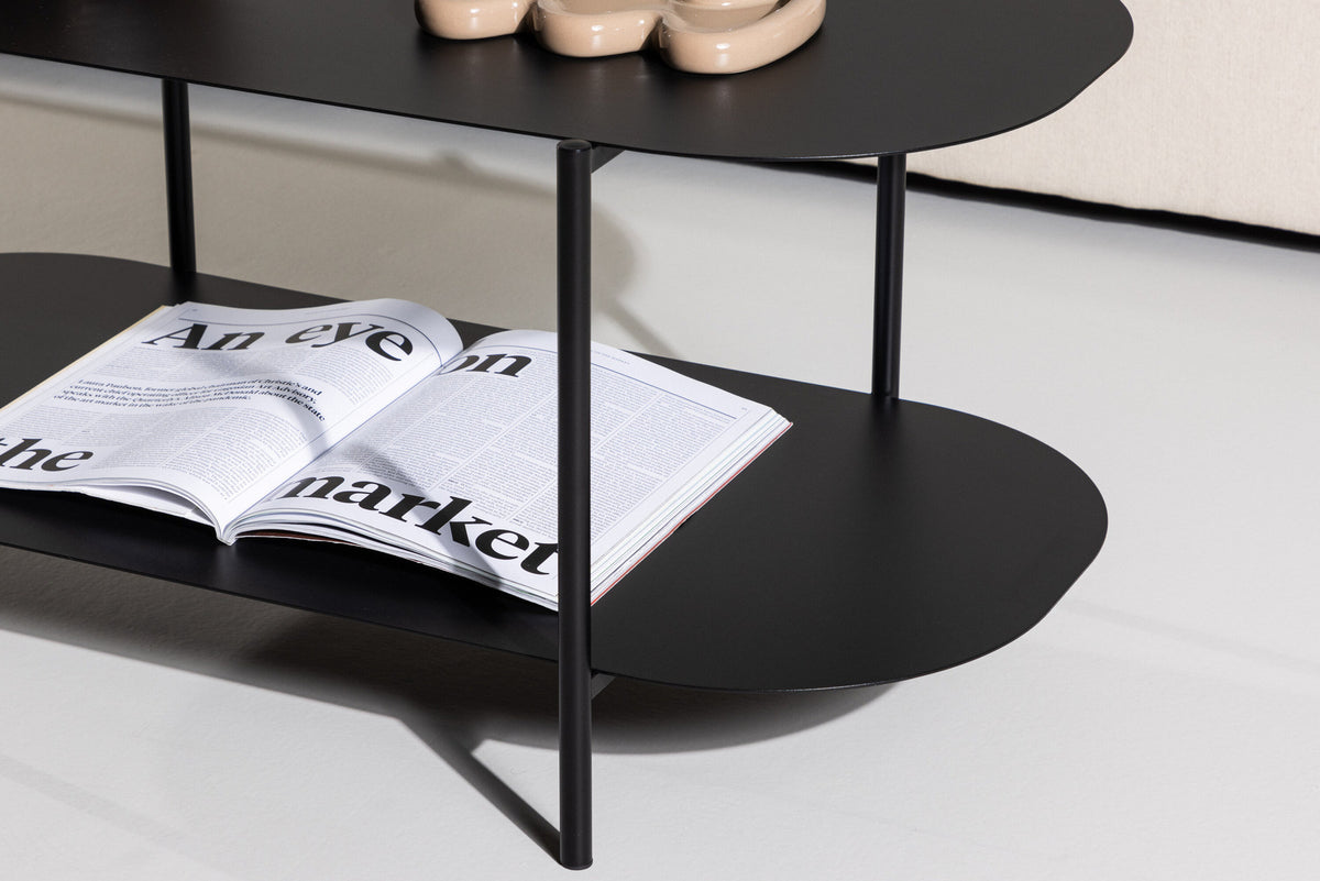 Recife Sofatisch in Schwarz präsentiert im Onlineshop von KAQTU Design AG. Beistelltisch ist von Venture Home