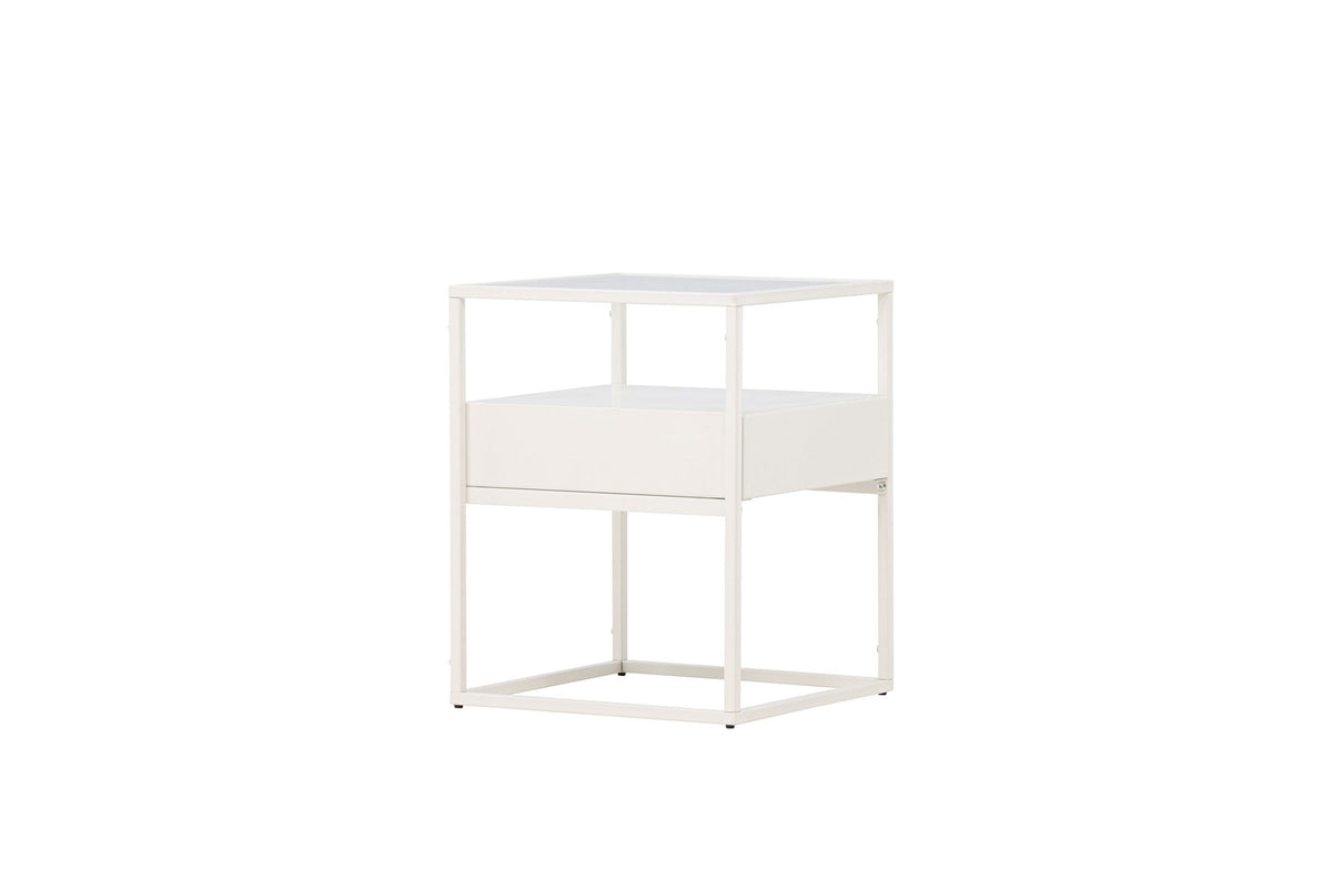 Fortaleza Beistelltisch in Weiss präsentiert im Onlineshop von KAQTU Design AG. Beistelltisch ist von Venture Home