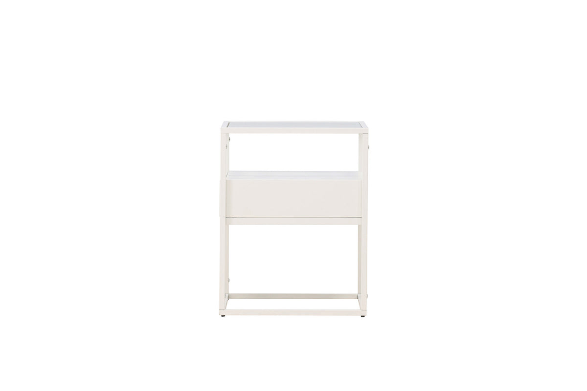 Fortaleza Beistelltisch in Weiss präsentiert im Onlineshop von KAQTU Design AG. Beistelltisch ist von Venture Home