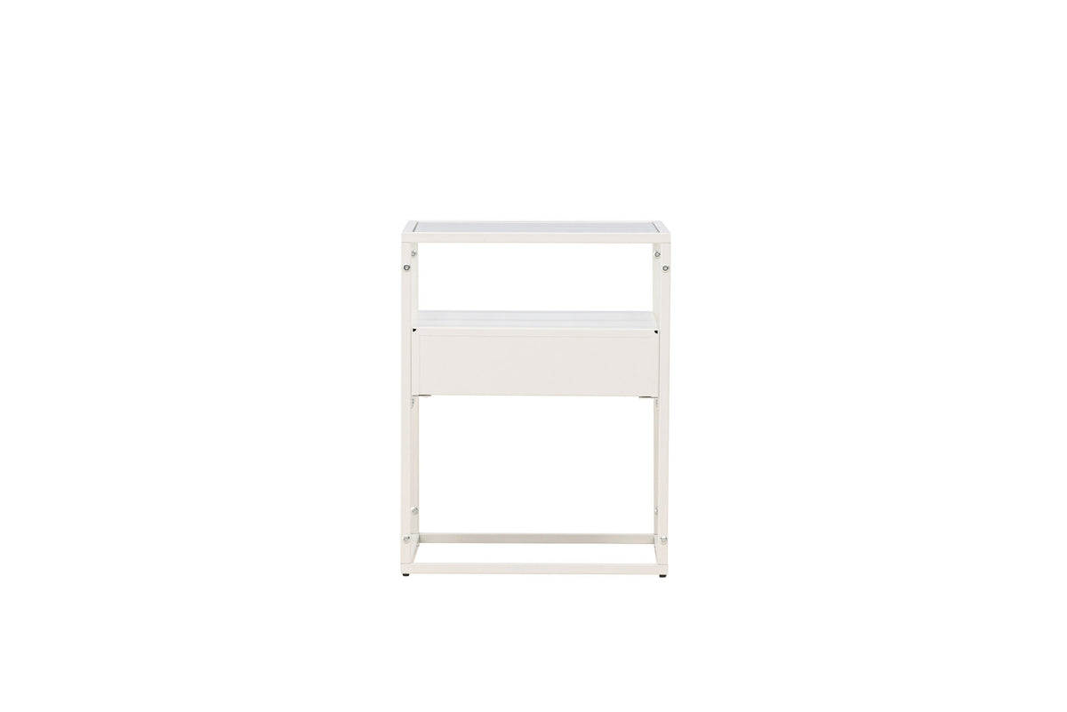 Fortaleza Beistelltisch in Weiss präsentiert im Onlineshop von KAQTU Design AG. Beistelltisch ist von Venture Home