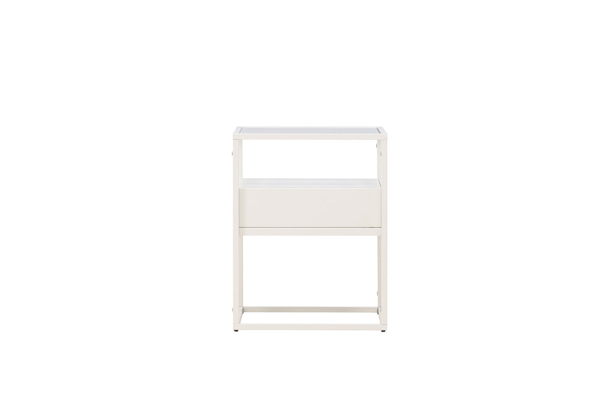 Fortaleza Beistelltisch in Weiss präsentiert im Onlineshop von KAQTU Design AG. Beistelltisch ist von Venture Home