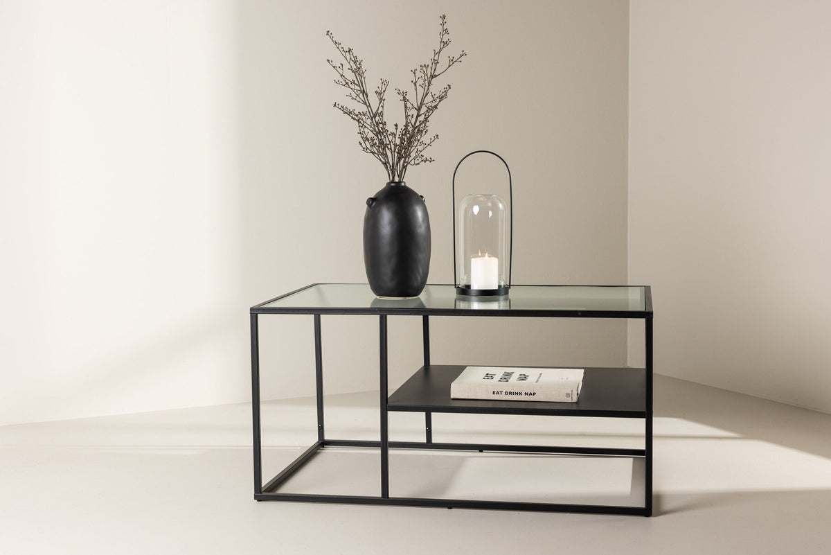 Campinas Coffee Tisch in Schwarz präsentiert im Onlineshop von KAQTU Design AG. Beistelltisch ist von Venture Home