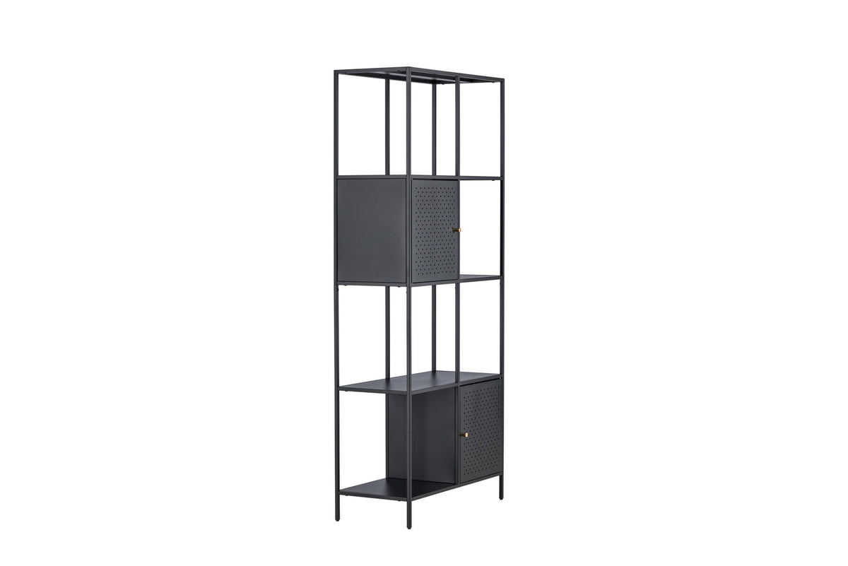 Porto Regal in Schwarz präsentiert im Onlineshop von KAQTU Design AG. Standregal ist von Venture Home