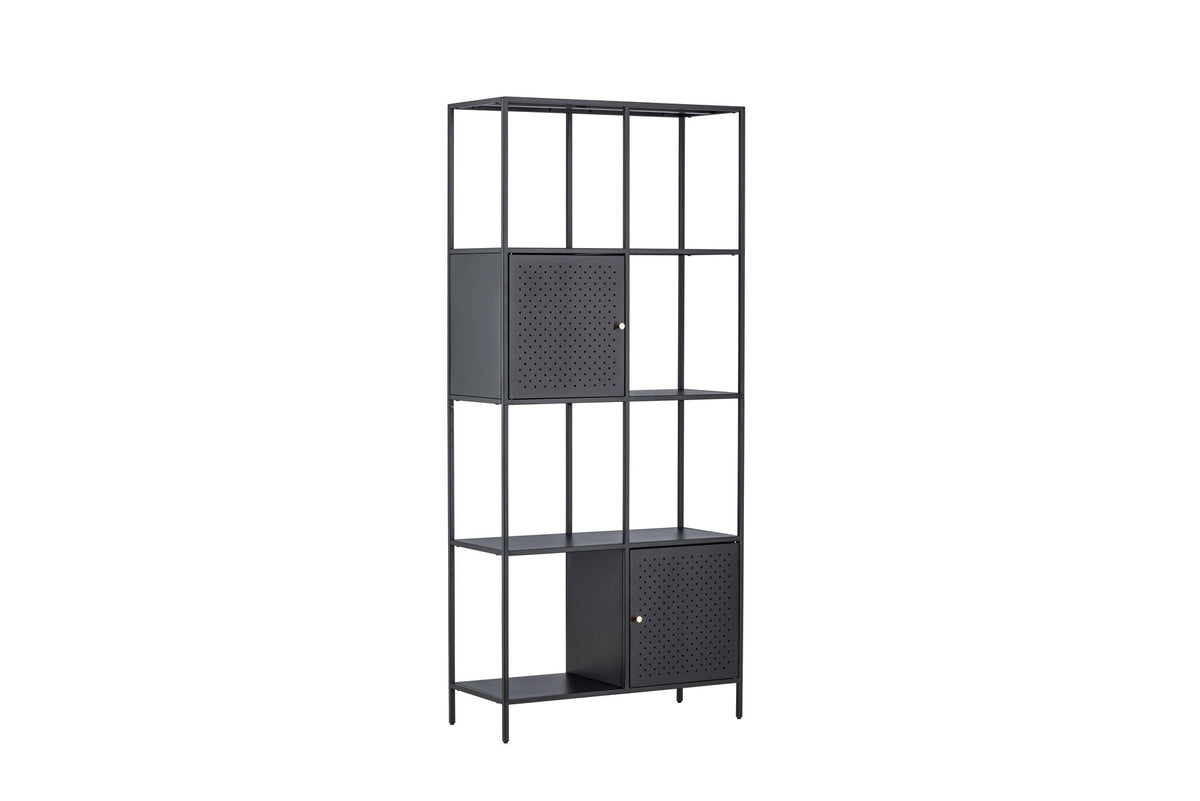 Porto Regal in Schwarz präsentiert im Onlineshop von KAQTU Design AG. Standregal ist von Venture Home