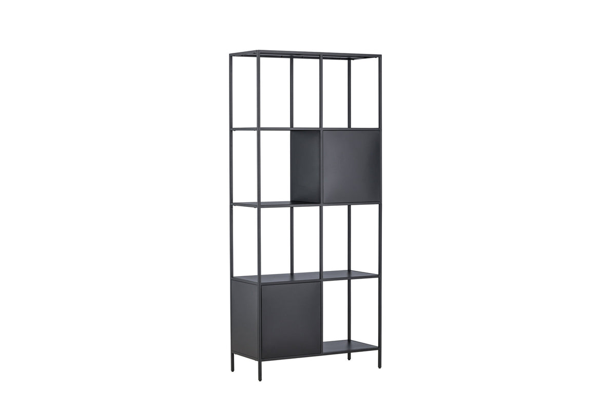 Porto Regal in Schwarz präsentiert im Onlineshop von KAQTU Design AG. Standregal ist von Venture Home