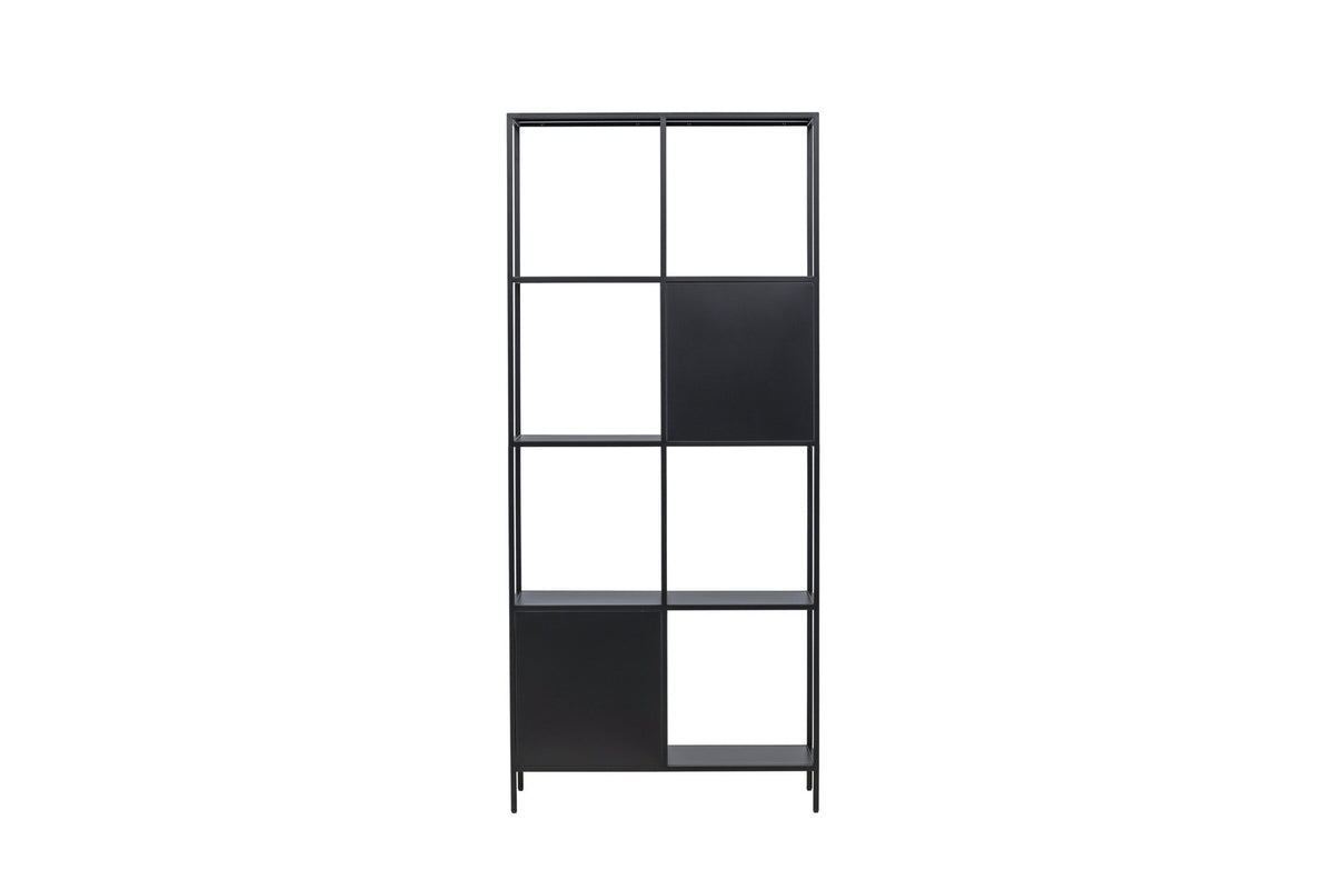 Porto Regal in Schwarz präsentiert im Onlineshop von KAQTU Design AG. Standregal ist von Venture Home
