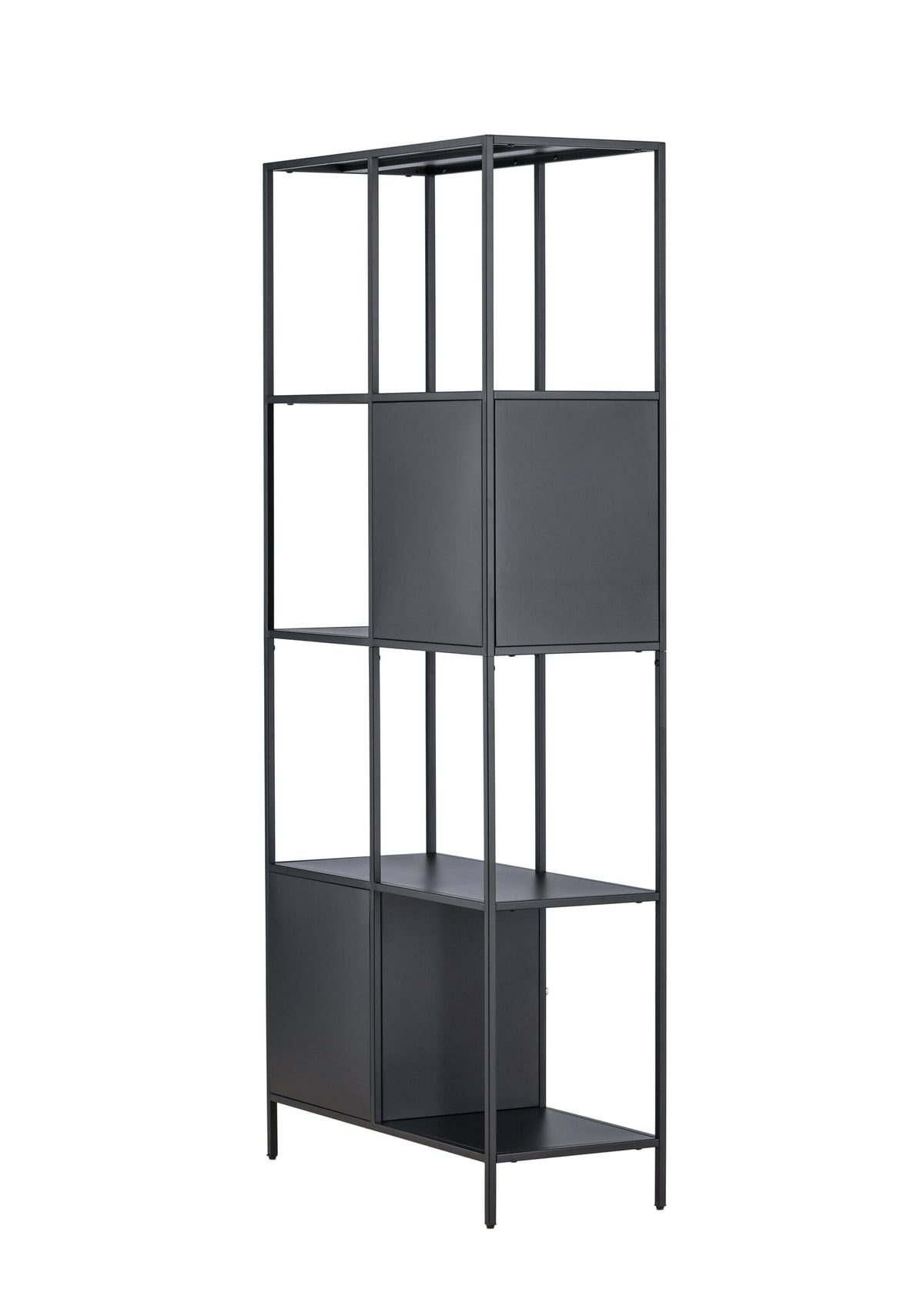 Porto Regal in Schwarz präsentiert im Onlineshop von KAQTU Design AG. Standregal ist von Venture Home