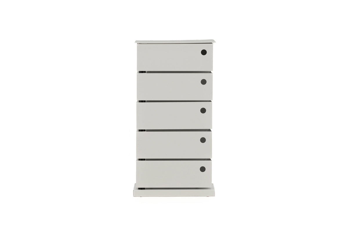 San Carlos Kommode in Weiss präsentiert im Onlineshop von KAQTU Design AG. Regal Zubehör ist von Venture Home