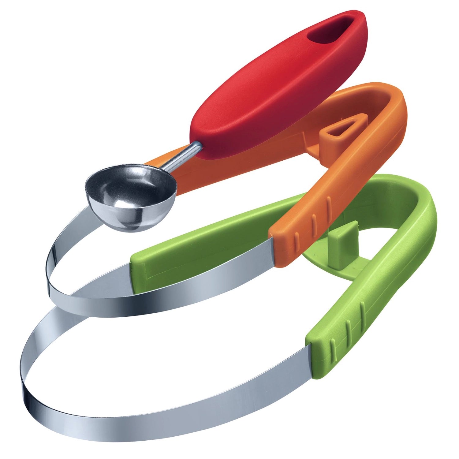 3tlg. Frucht Schneider in Mehrfarbig präsentiert im Onlineshop von KAQTU Design AG. Küchenhelfer ist von Westmark