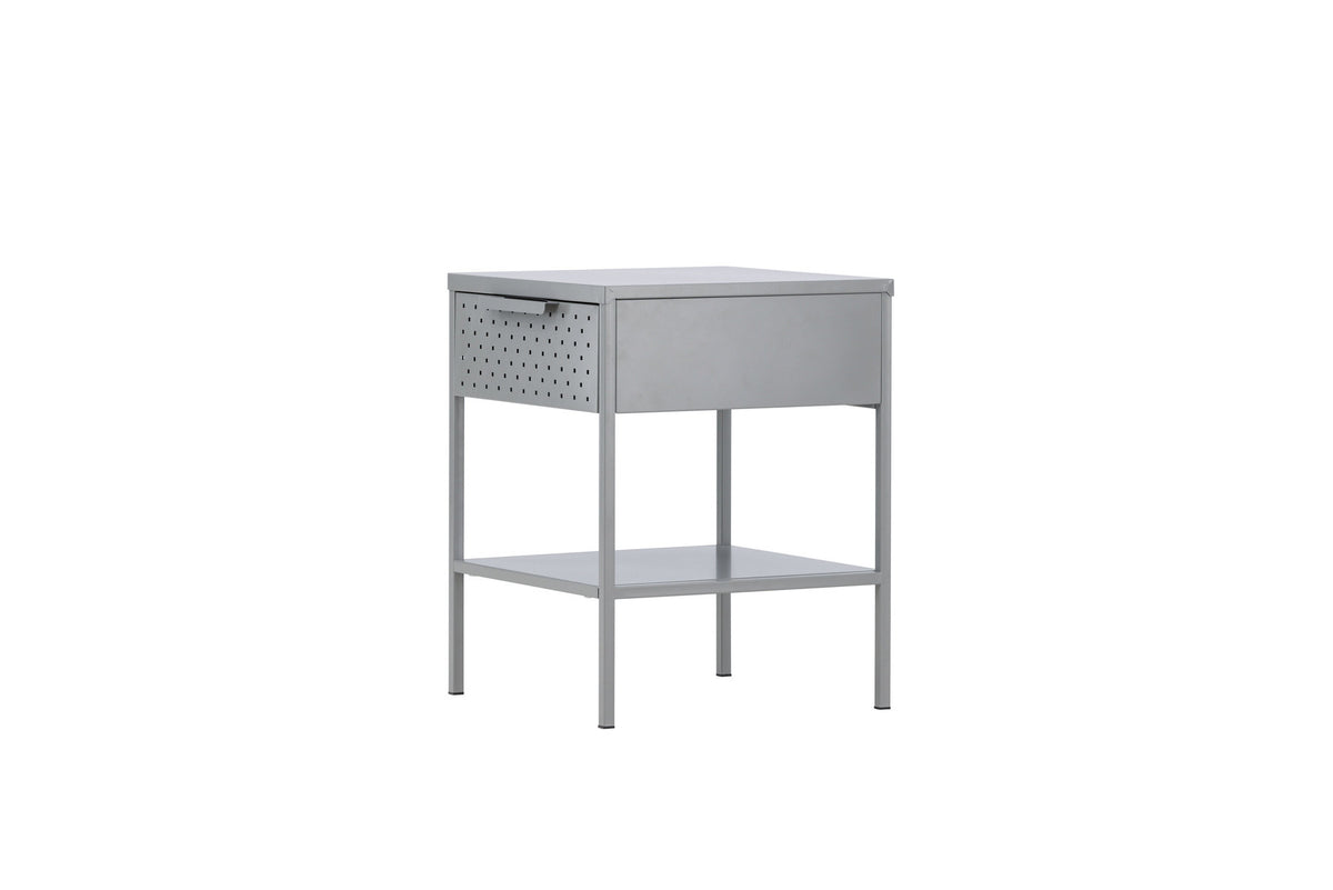 Sacramento Kommode in Hellgrau präsentiert im Onlineshop von KAQTU Design AG. Nachttisch ist von Venture Home