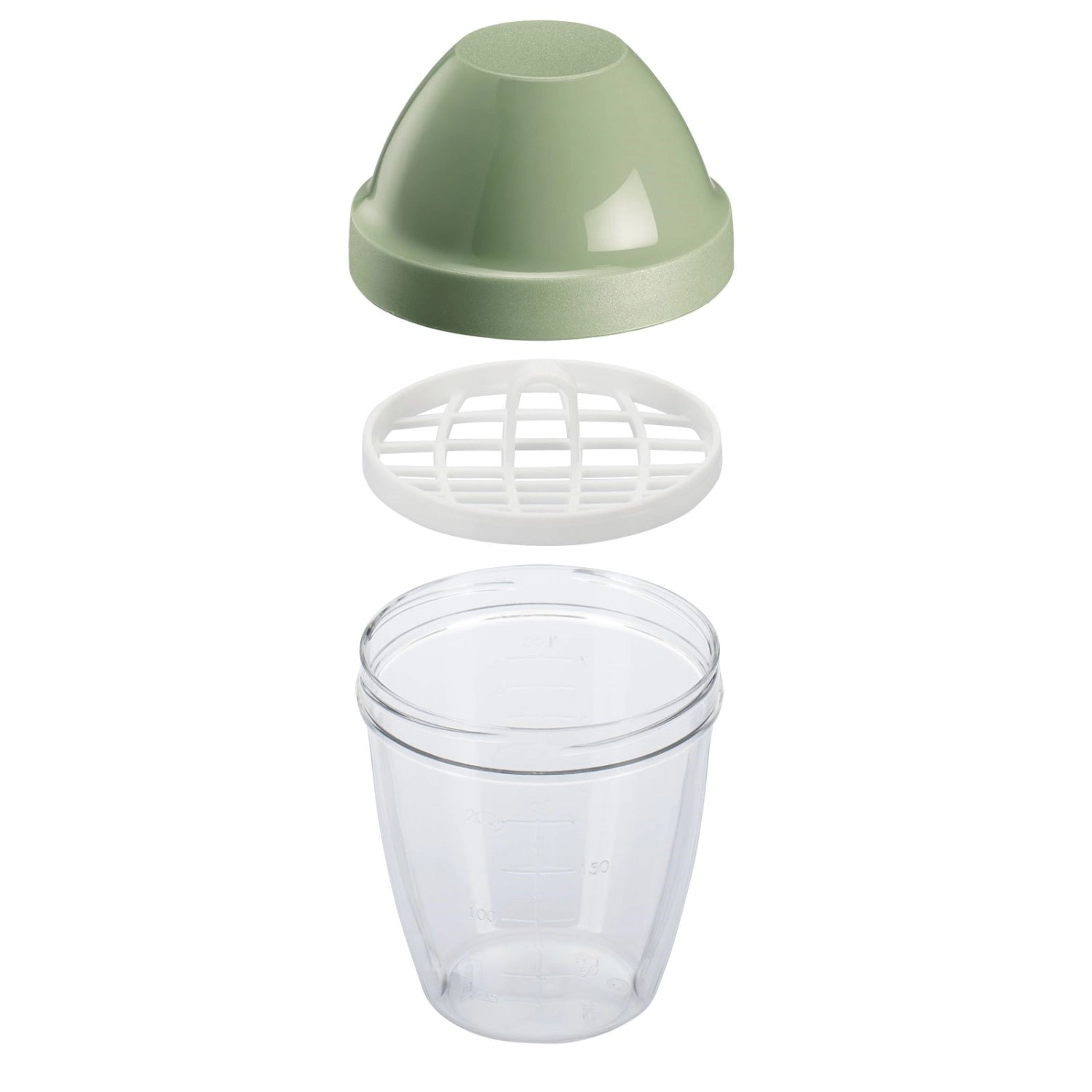 Mix-Ei Schüttelbecher 0.25l mint in Grün präsentiert im Onlineshop von KAQTU Design AG. Küchenhelfer ist von Westmark