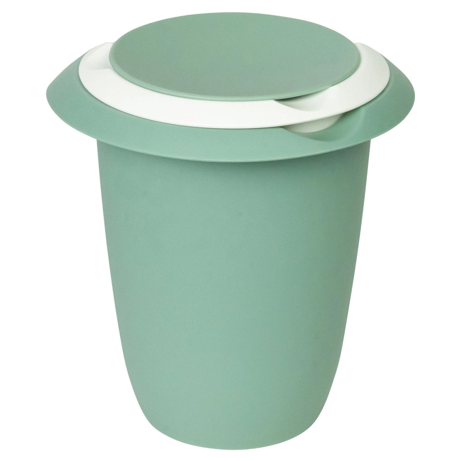 Quirltopf mit Spritzschutz 1l mint in Grün präsentiert im Onlineshop von KAQTU Design AG. Küchenhelfer ist von Westmark