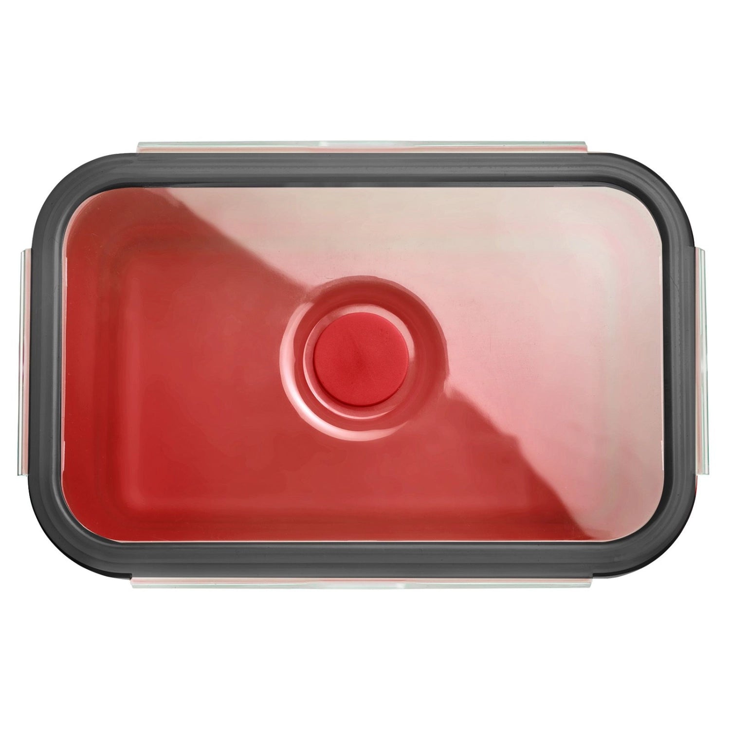 Frischhaltedose, faltbar, eckig, 400 ml in Rot präsentiert im Onlineshop von KAQTU Design AG. Aufbewahrungsbehälter ist von Westmark