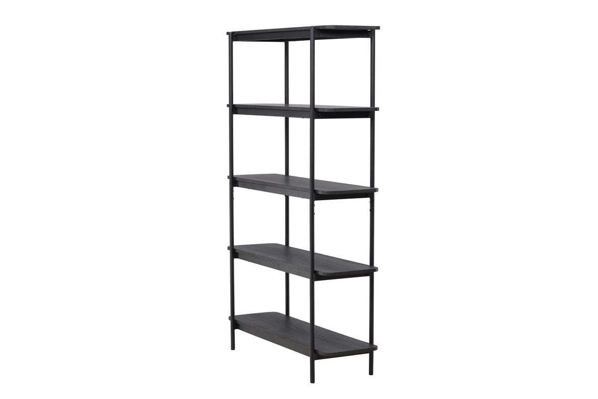 Heim Regal in Schwarz präsentiert im Onlineshop von KAQTU Design AG. Standregal ist von Vind