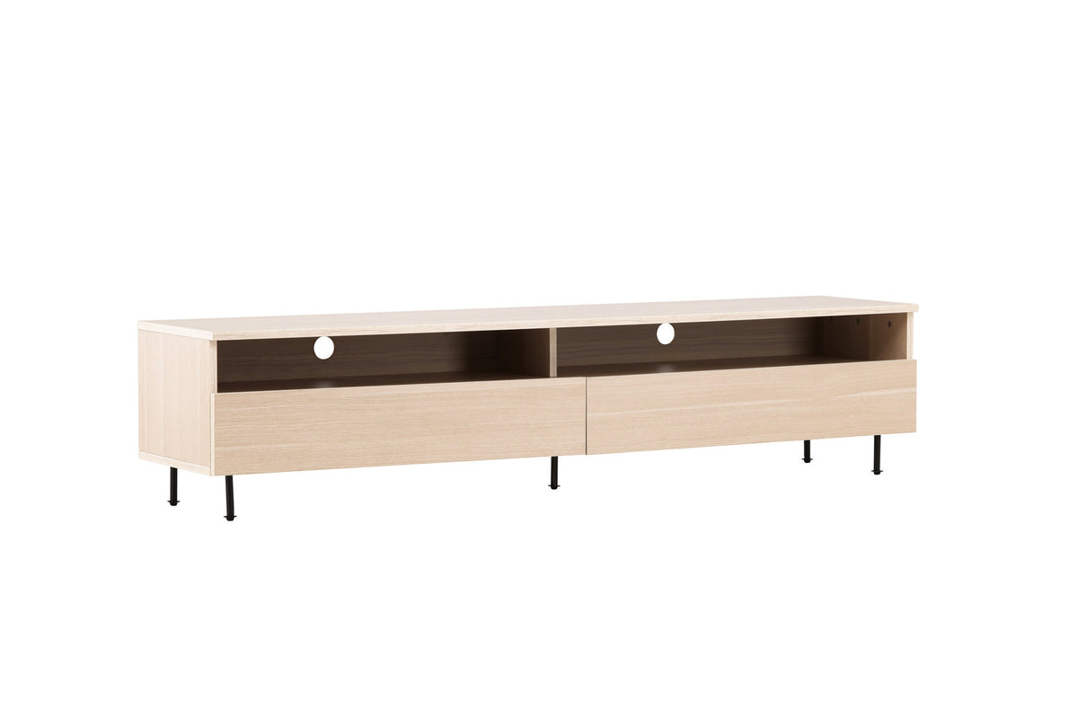 Navarra TV Sideboard in Schwarz/ Weisswäsche präsentiert im Onlineshop von KAQTU Design AG. TV-Möbel ist von Venture Home
